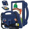 For Amazon Fire HD 8 (2024) Case Kids Cartoon Patterns Hand Grip Kickstand Tablet EVA Cover