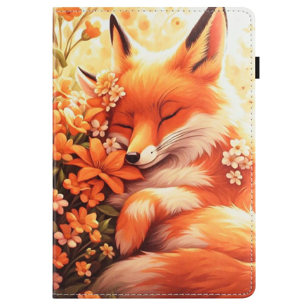 For Amazon Kindle Paperwhite (2021) Case Pattern Leather Tablet Cover with Auto Sleep / Wake, Card Holder