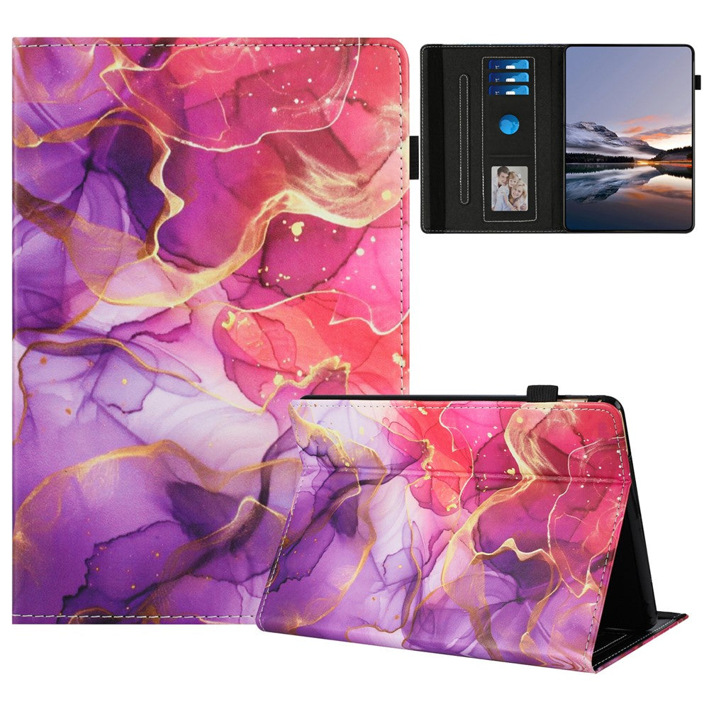 Tablet Case For Amazon Kindle Paperwhite 4 (2018) / 3 (2015) / 2 (2015) / 1 (2015) Pattern Leather Cover with Card Holder