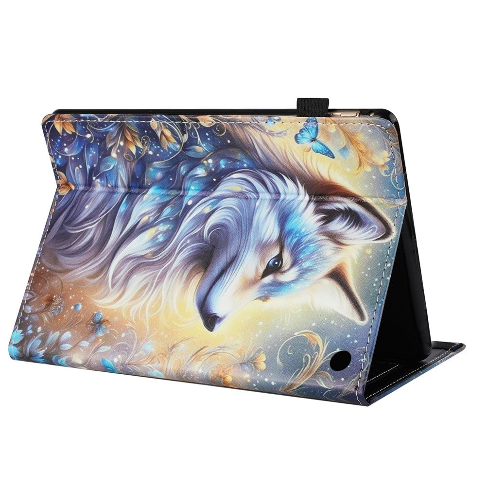 Tablet Case For Amazon Fire HD 8 (2024) / (2022) / (2020) Pattern Leather Cover with Auto Sleep / Wake, Card Holder