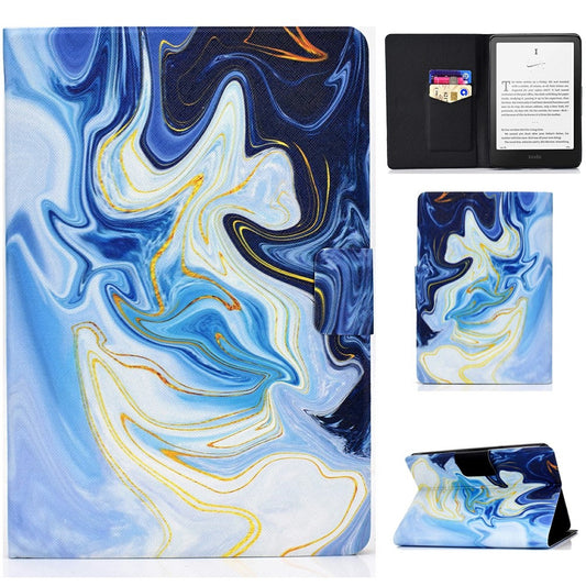 For Amazon Kindle Paperwhite (2024) Case Stand Pattern Printed Leather Cover