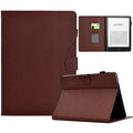 For Amazon Kindle Paperwhite (2024) Case Carbon Fiber Texture PU Leather Cover Stand View