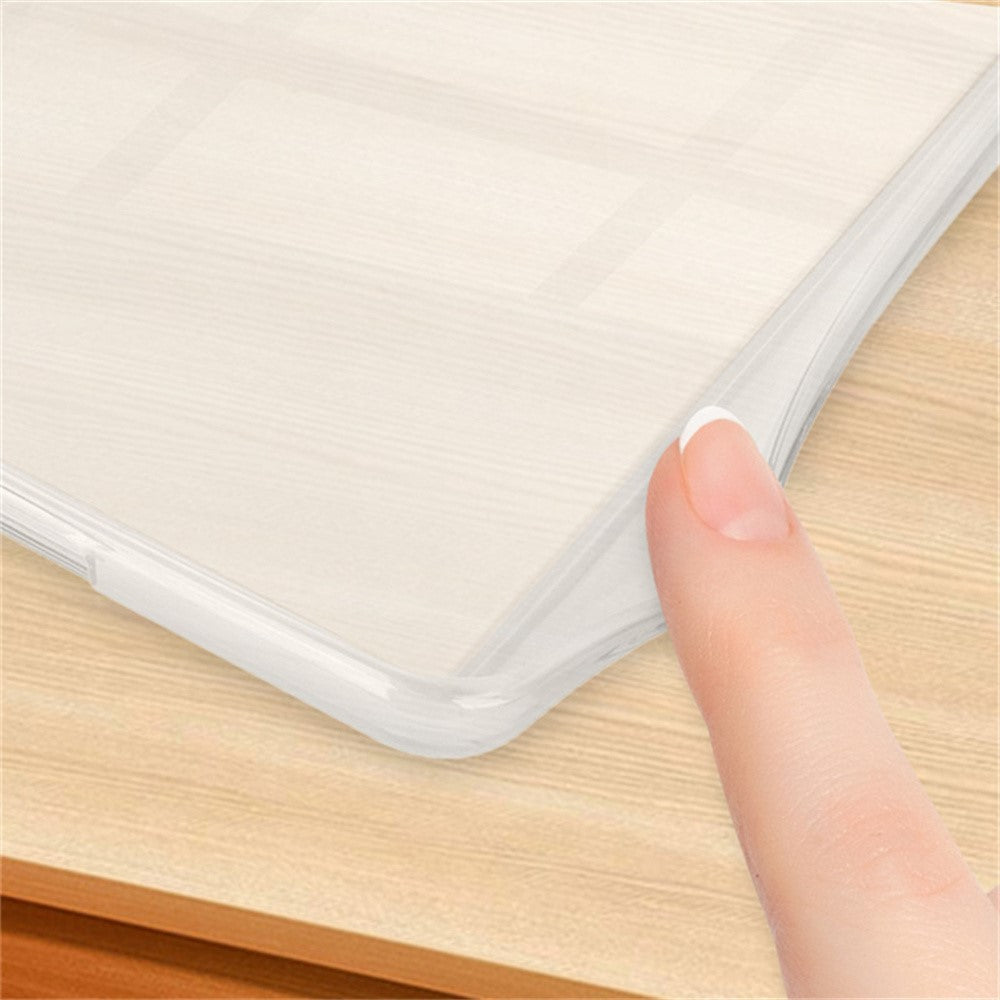 For Amazon Kindle Paperwhite (2024) / Kindle Colorsoft Case Anti Drop PU Leather + TPU + Acrylic Clear Protective Cover