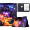 For Amazon Kindle Paperwhite 6 (2024) Stand Case Pattern Printing Tablet Leather Cover with Auto Wake / Sleep
