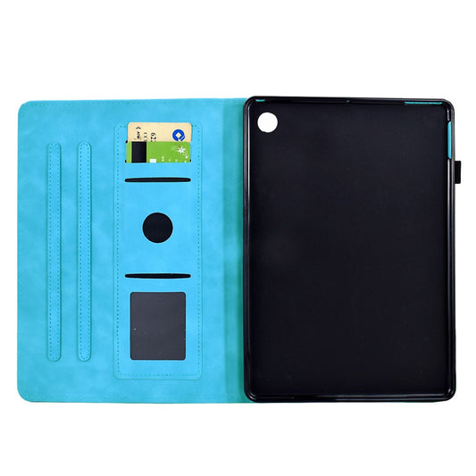 For Amazon Kindle Fire Max 11 2023 Case Mandala Imprinted Leather Tablet Cover with Card Slots