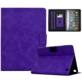 For Amazon Fire HD 8 (2022) / (2020) Case PU Leather Tablet Cover with Card Slots
