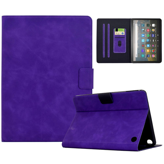 For Amazon Fire HD 8 (2022) / (2020) Case PU Leather Tablet Cover with Card Slots