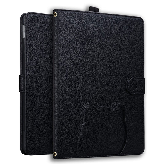 For Amazon Kindle Scribe (2024) / (2022) Case 3D Effect Cat Pattern Leather Stand Table Cover with Wallet, Stylus Holder