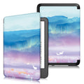 For Amazon Kindle Youth Edition 2022 Pattern Printing Tablet Case PU Leather Auto Sleep / Wake Smart Shockproof Protective Cover