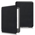For Amazon Kindle 6" (2022) PU Leather Folio Case Auto Sleep / Wake Feature Solid Color Tablet Cover