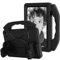 For Amazon Fire 7 (2022) Foldable Thumb Kickstand EVA Tablet Case Drop-proof Cover with Handle