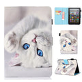 For Amazon Kindle Youth Edition 2022 Folio Flip Tablet Stand Case Stitching Line PU Leather Card Holder Protective Cover