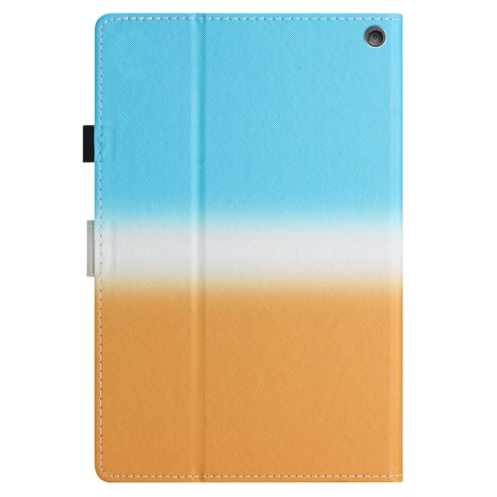 For Amazon Fire HD 10 (2021) / HD 10 Plus (2021) Protective Case Tablet PU Leather Stitch Cover with Card Holder