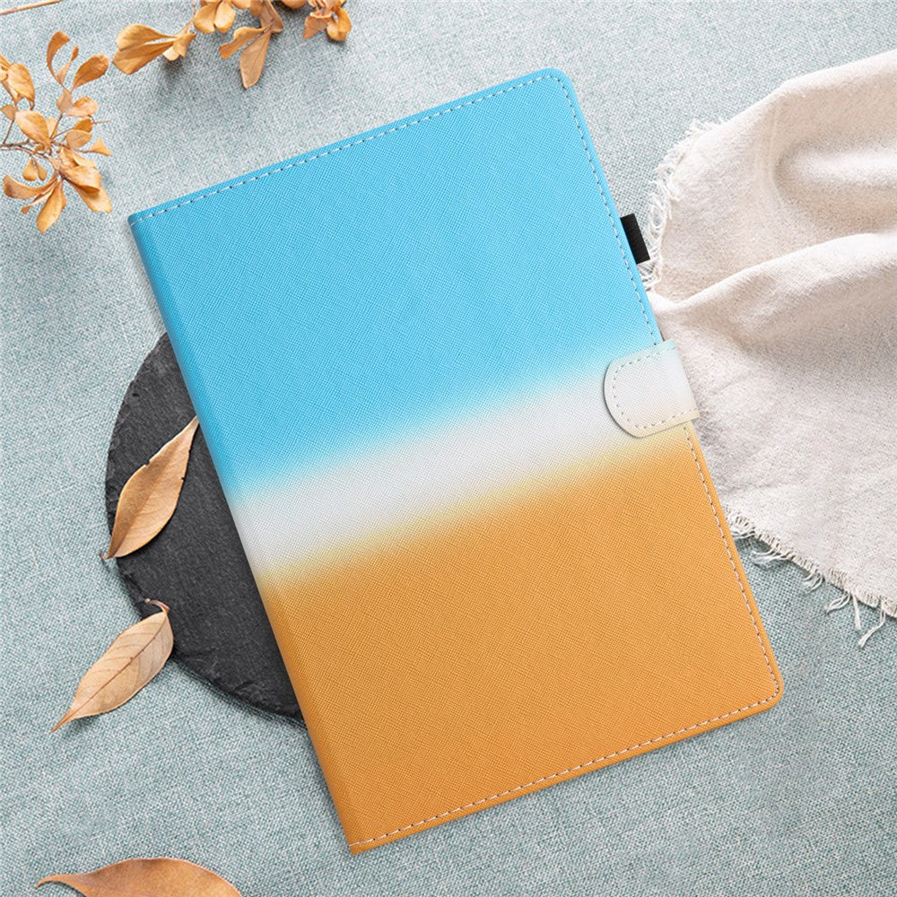 For Amazon Fire HD 10 (2021) / HD 10 Plus (2021) Protective Case Tablet PU Leather Stitch Cover with Card Holder