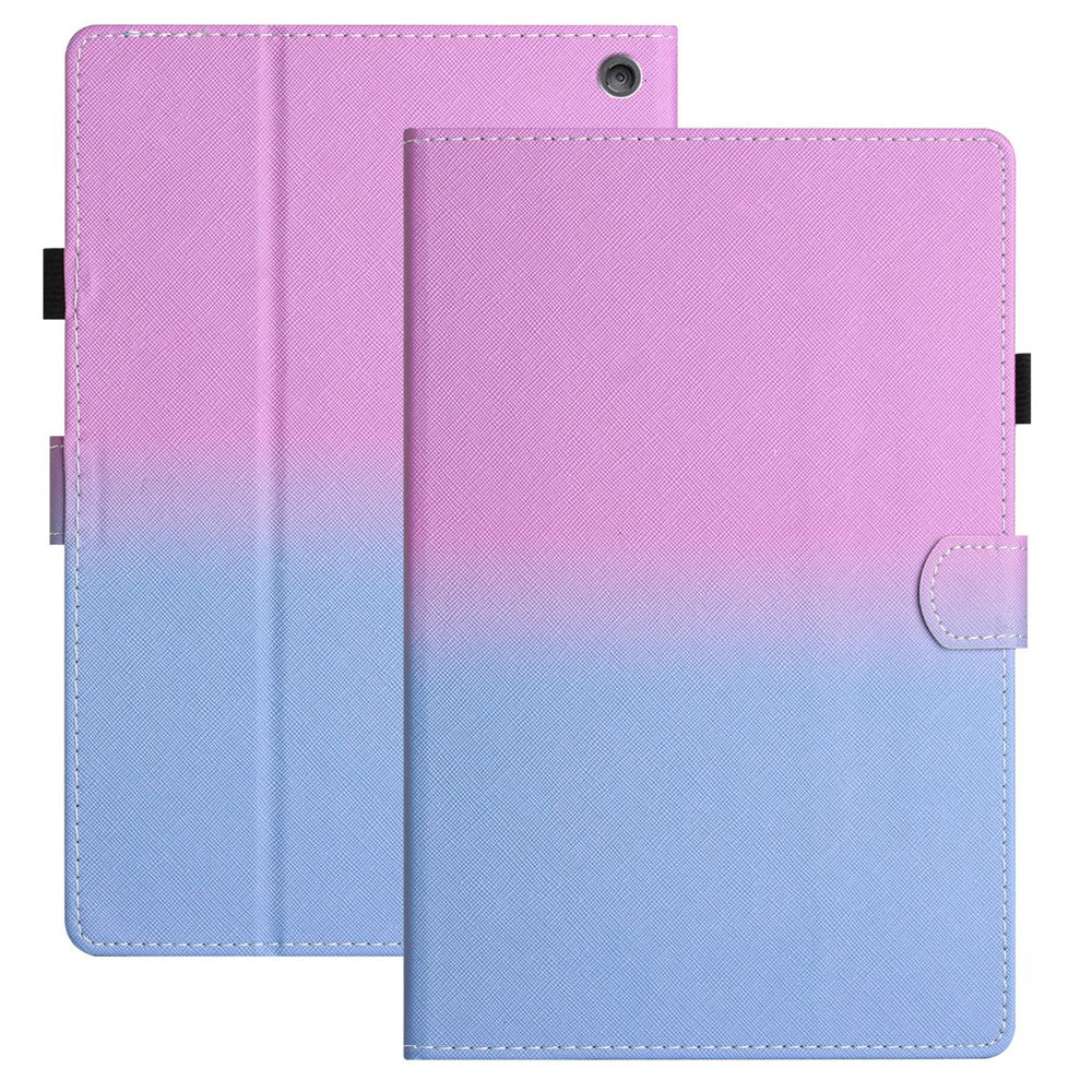 For Amazon Fire HD 10 (2021) / HD 10 Plus (2021) Protective Case Tablet PU Leather Stitch Cover with Card Holder