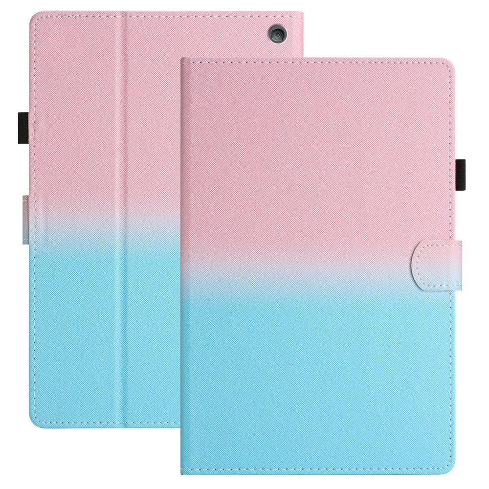 For Amazon Fire HD 10 (2021) / HD 10 Plus (2021) Protective Case Tablet PU Leather Stitch Cover with Card Holder