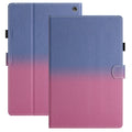 For Amazon Fire HD 8 (2022) / Fire HD 8 Plus (2022) / Fire HD 8 (2020) Stitching Lines Gradient Leather Tablet Stand Case