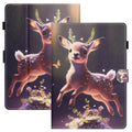 Anti-Scratch Tablet Case for Amazon Kindle Youth Edition 2022 Shockproof Cover Pattern Printing PU Leather Case