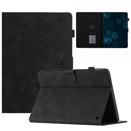 Imprinted Pattern Flip Cover for Amazon Fire HD 8 Plus (2022) / Fire HD 8 (2022) PU Leather Card Slot Tablet Case