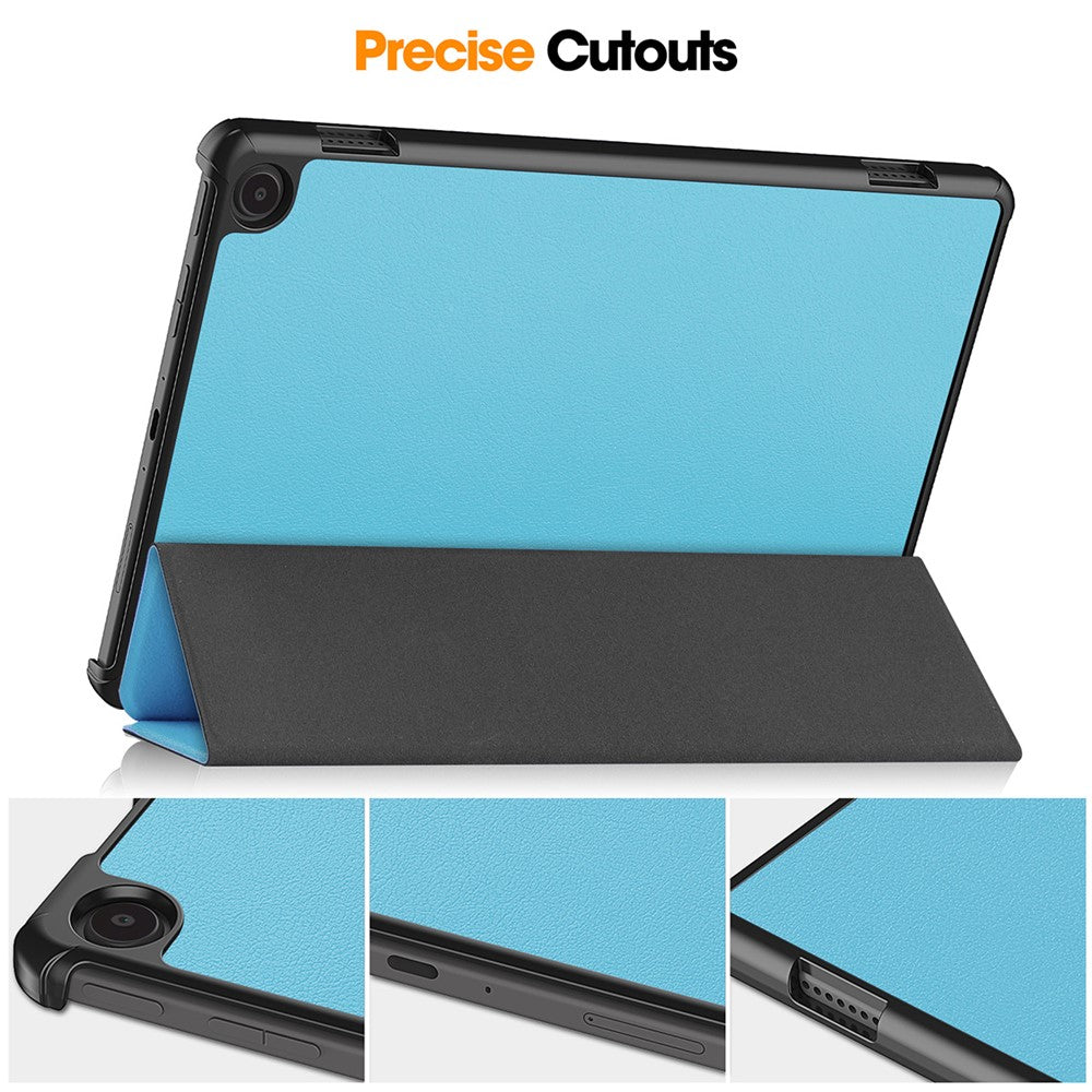 ENKAY HAT PRINCE For Amazon Fire Max 11 Trifold Stand Tablet Case Auto Wake / Sleep PU Leather+PC Cover