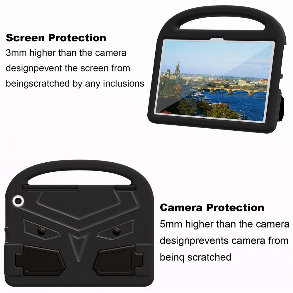 For Amazon Fire HD 10 (2023) Sparrow Style EVA Tablet Case Kickstand Anti-drop Cover with Portable Handle