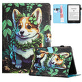 For Amazon Kindle 11th (2024) / 6'' (2022) Case Pattern Printing Leather Wallet E-Reader Cover