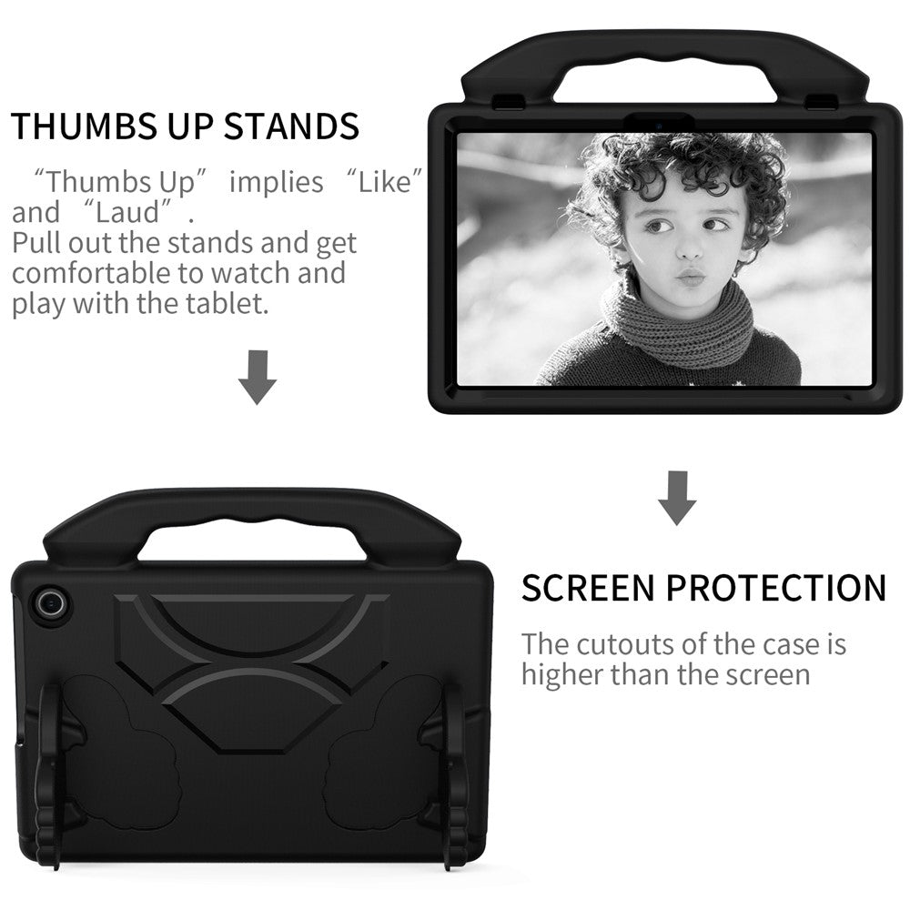 For Amazon Fire Max 11 Kidproof Case Thumbs Up Kickstand EVA Tablet Cover