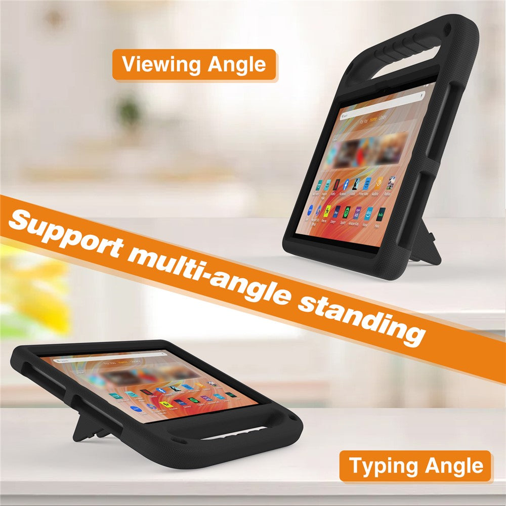 For Amazon Fire HD 10 (2023) Case Hand Grip EVA Tablet Cover with Kickstand