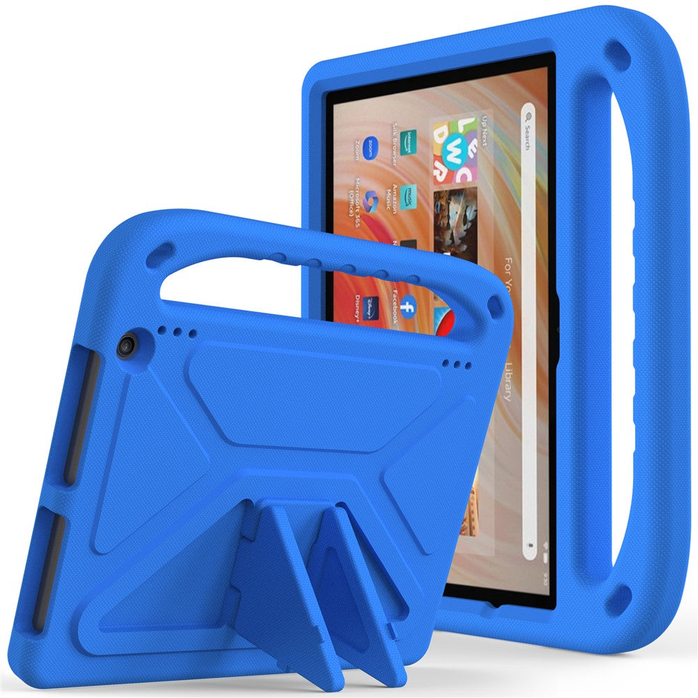 For Amazon Fire HD 10 (2023) Case Hand Grip EVA Tablet Cover with Kickstand