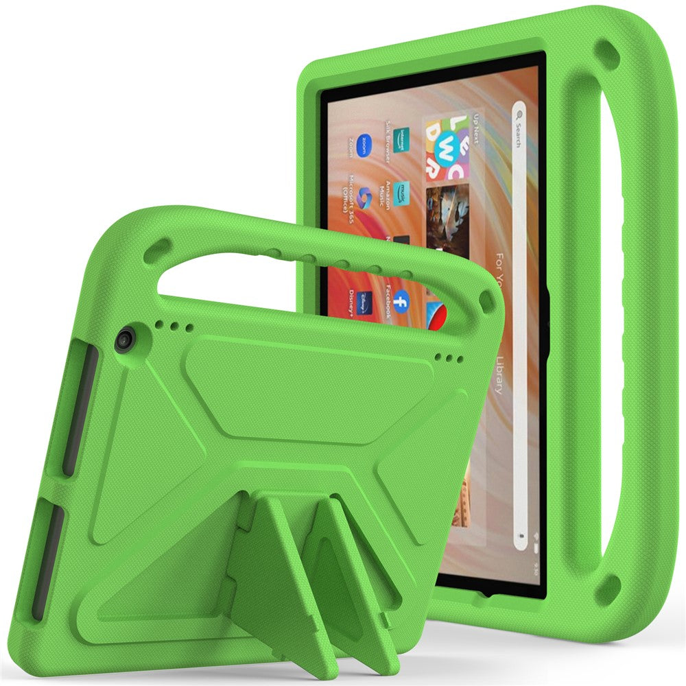 For Amazon Fire HD 10 (2023) Case Hand Grip EVA Tablet Cover with Kickstand