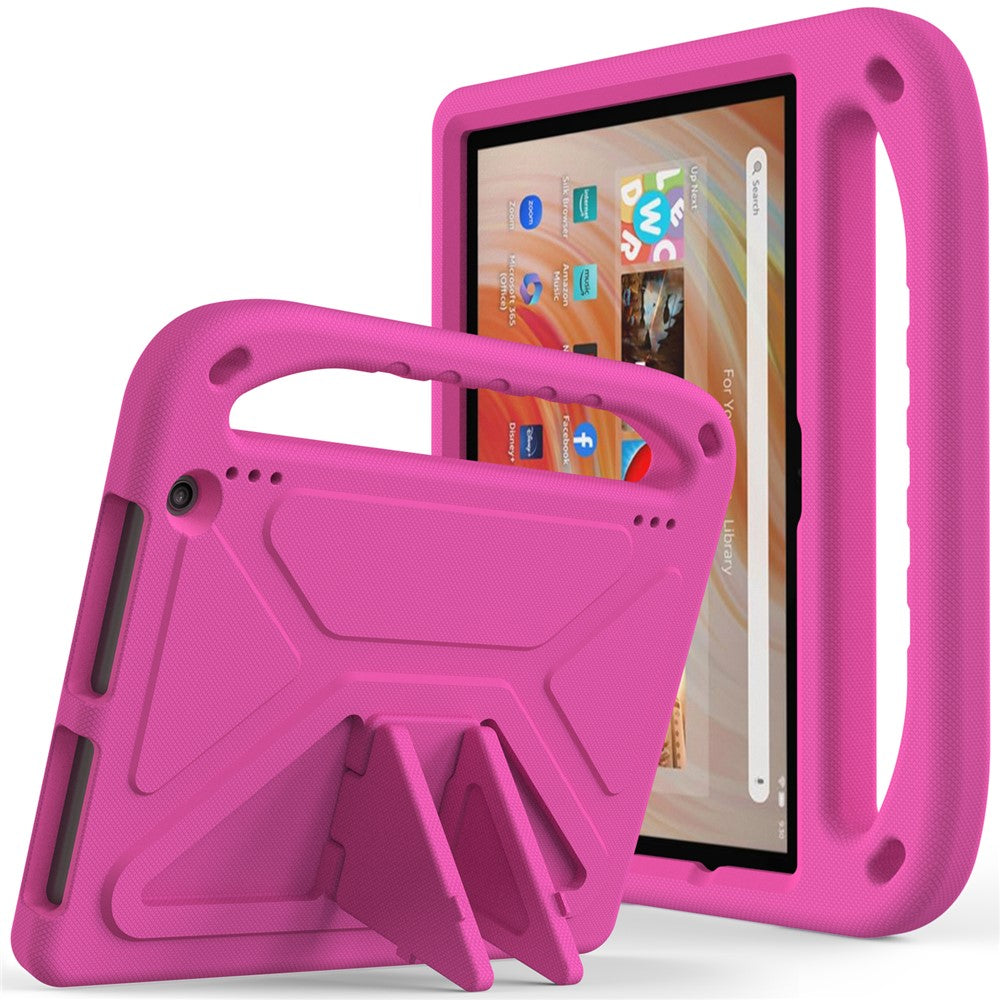 For Amazon Fire HD 10 (2023) Case Hand Grip EVA Tablet Cover with Kickstand