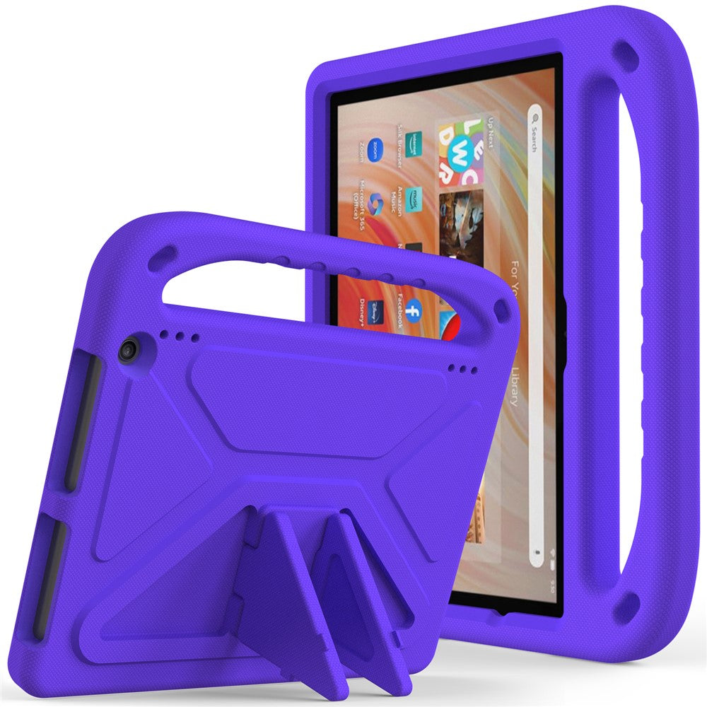 For Amazon Fire HD 10 (2023) Case Hand Grip EVA Tablet Cover with Kickstand