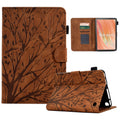 A8 For Amazon Fire HD 10 (2023) Stand Case Leather Tablet Cover with Card Slots