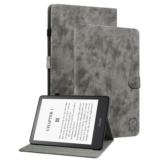 For Amazon Kindle Paperwhite (2024) / Kindle Colorsoft Case Card Slots PU Leather Stand E-Reader Cover