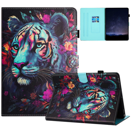 For Amazon Kindle Paperwhite 5 (2021) Case Pattern Printing PU Leather Stand Cover with Card Slots
