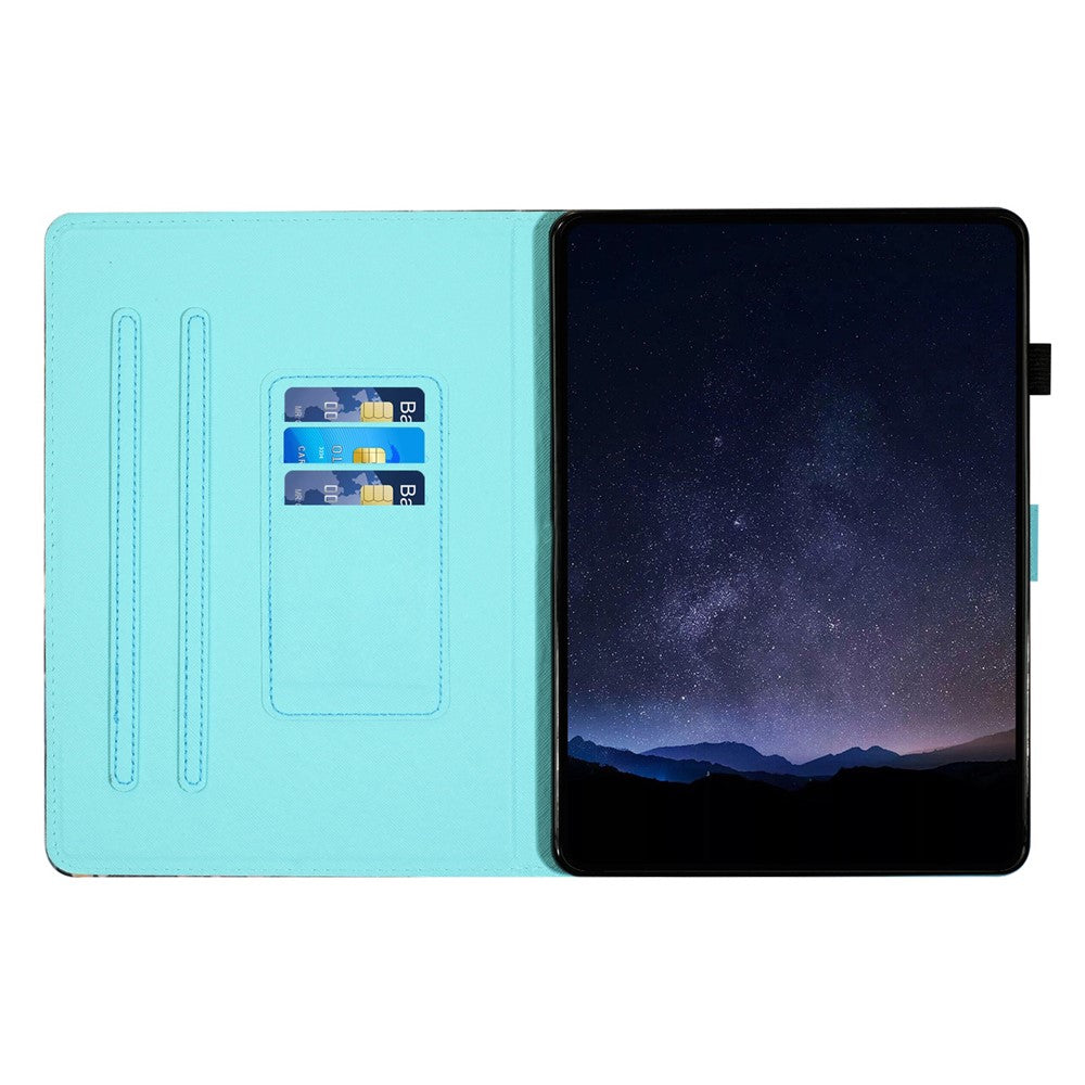 For Amazon Kindle Paperwhite 5 (2021) Case Pattern Printing PU Leather Stand Cover with Card Slots