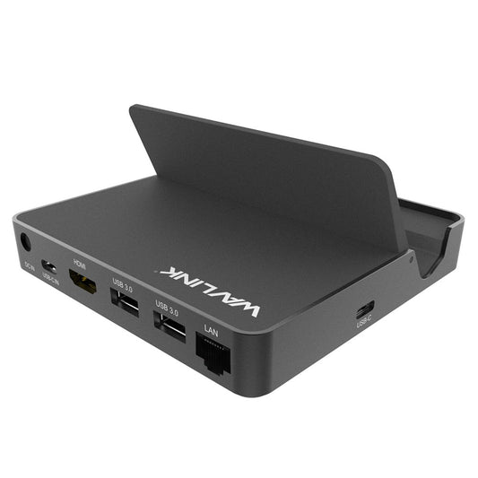WAVLINK UHP3D01G 4K HD Docking Station Gigabit Ethernet USB 3.0 Multi-function Hub