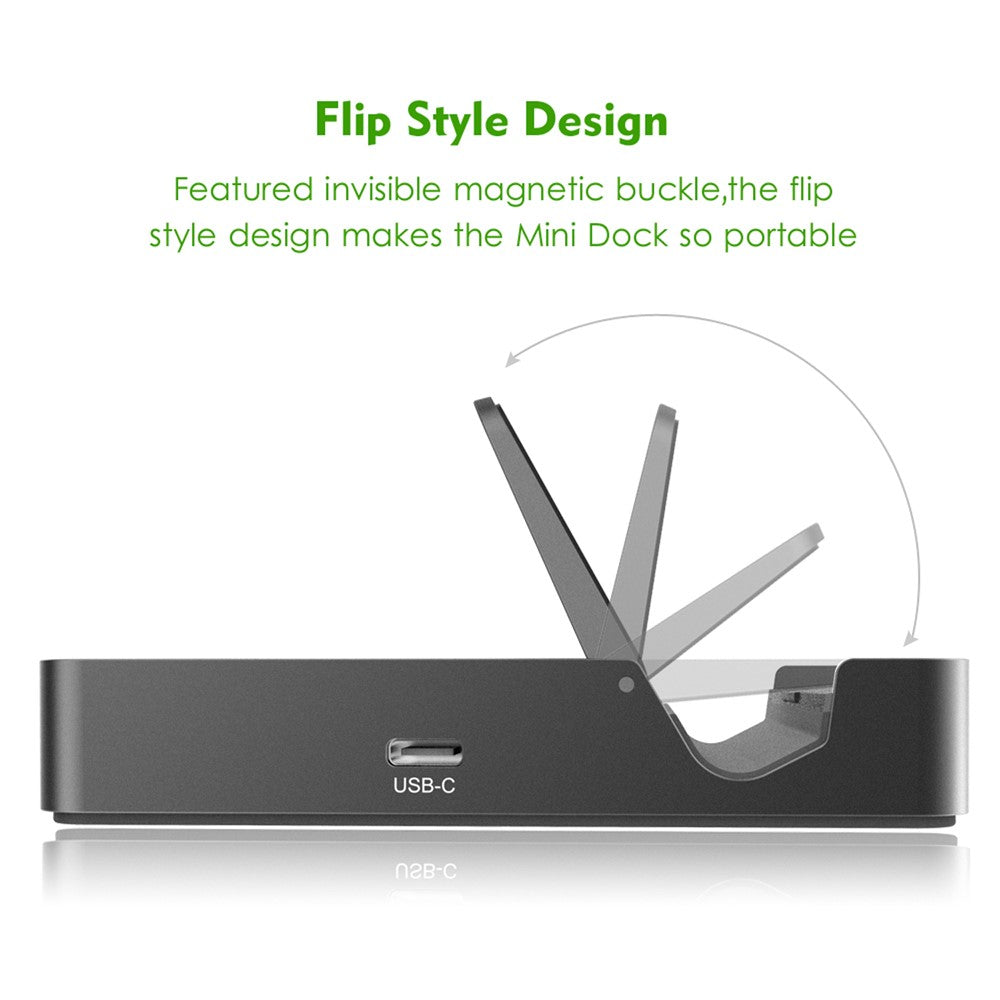 WAVLINK UHP3D01G 4K HD Docking Station Gigabit Ethernet USB 3.0 Multi-function Hub