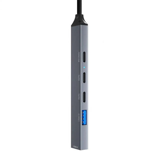 ADS-809 5-Port Type-C Expansion Hub USB 3.0 / 2.0 Converter Support PD 100W Fast Charging