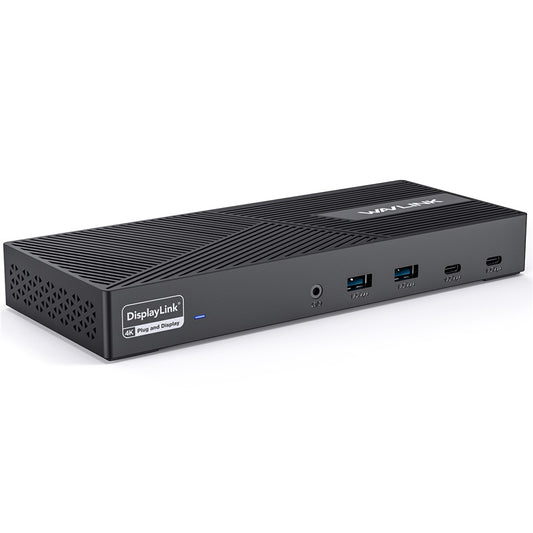 WAVLINK UG69PD25 Pro Triple 4K Display Laptop Docking Station with 100W PD Charging