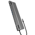 FX-2020 14-in-1 Type-C Hub Multi-Function Docking Station with 4K UHD, USB-C, VGA, SD / TF Reader