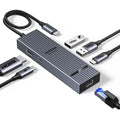 UGREEN 45364 6-in-1 USB-C Hub Gigabit Ethernet 4K 60Hz HD 100W PD Charging 10Gbps Data Transfer Adapter