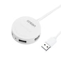ONTEN OTN-5208 USB2.0 to 4 Port USB2.0 Hub OTG Adapter with Micro USB Power Supply Port