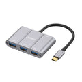 ONTEN 9506B High Speed 4 x USB 3.0 Hub 5Gbps Transfer Rate Aluminum Alloy Type-C Expansion Adapter