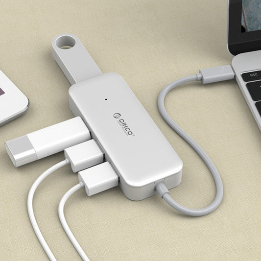 ORICO TC4U-U3 Type-C to USB-A Hub 4-Ports USB3.0 Hub Adapter 5Gbps High-Speed Transmission Converter with OTG Function