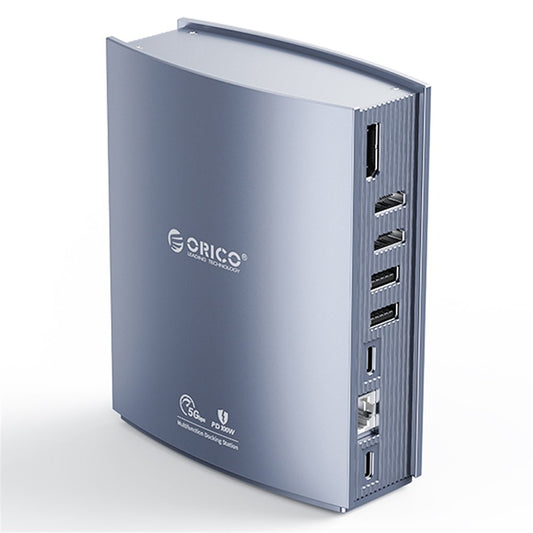 ORICO CDH-15N 15-in-1 Type-C Docking Station Multifunctional Aluminum Alloy USB-C Hub with HD / RJ45 / Audio / PD 100W Output Interfaces