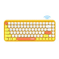 AJAZZ 308I Wireless Bluetooth-compatible Keyboard Mini Portable 84-Key Keyboard