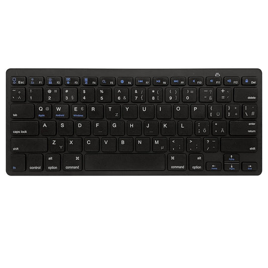 X5 Lightweight Ultra-thin Bluetooth-compatible Keyboard Portable Wireless Keyboard for Apple/Android OS (German)