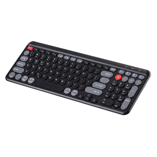A202 Bluetooth-compatible Laptop Keyboard Portable Wireless 2.4G Keyboard Number Keypad for Windows / 8-Pin / Android