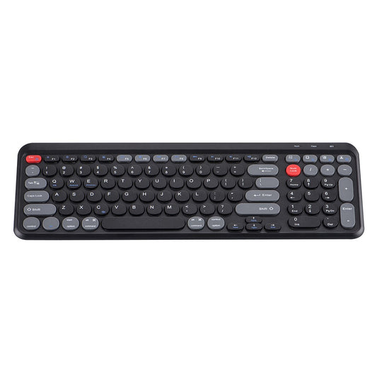 A202 Bluetooth-compatible Laptop Keyboard Portable Wireless 2.4G Keyboard Number Keypad for Windows / 8-Pin / Android
